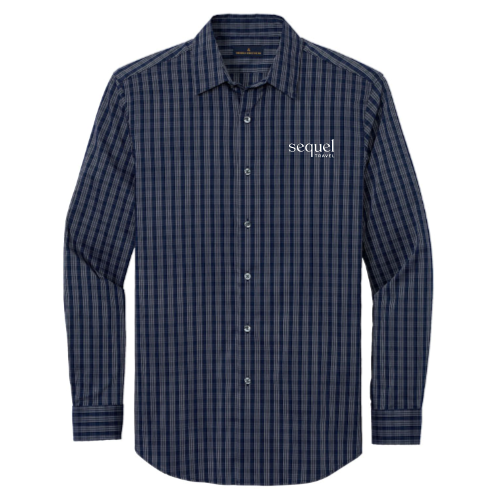 SequelTravel - Brooks Brothers Tech Stretch Patterned Shirt v1