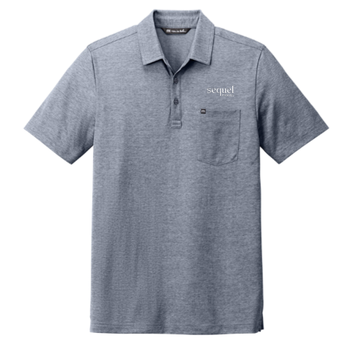 SequelTravel - TravisMathew Oceanside Heather Pocket Polo