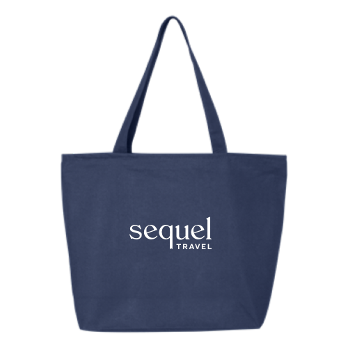 SequelTravel - 24.5L Canvas Zippered Tote v1