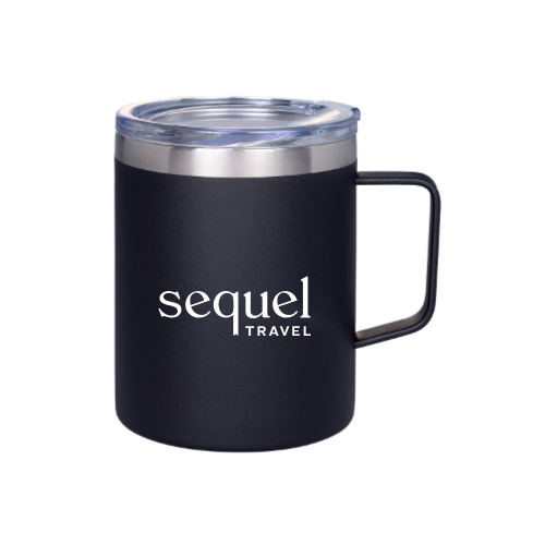 SequelTravel - Prime Line 12oz Vacuum Insulated Stainless Steel Coffee Mug