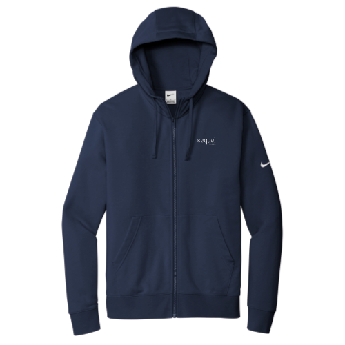 SequelTravel - Nike Club Fleece Sleeve Swoosh Full-Zip Hoodie