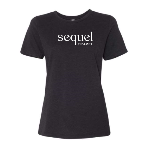 SequelTravel - Women’s Relaxed Fit Heather CVC Tee
