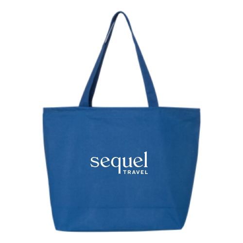 SequelTravel - 24.5L Canvas Zippered Tote v1