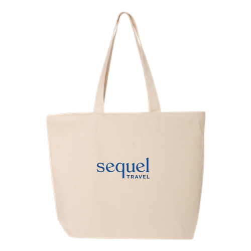 SequelTravel - 24.5L Canvas Zippered Tote v2