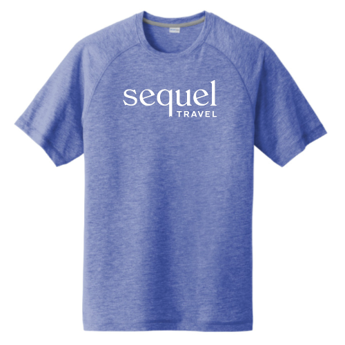 SequelTravel - Sport-Tek PosiCharge Tri-Blend Wicking Raglan Tee