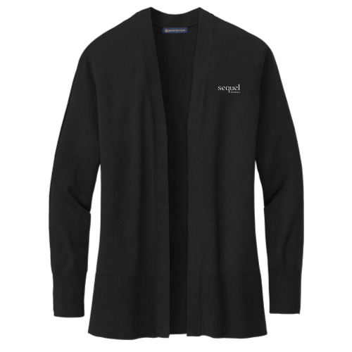 SequelTravel - Brooks Brothers Women's Cotton Stretch Long Cardigan Sweater  v1