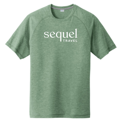 SequelTravel - Sport-Tek PosiCharge Tri-Blend Wicking Raglan Tee