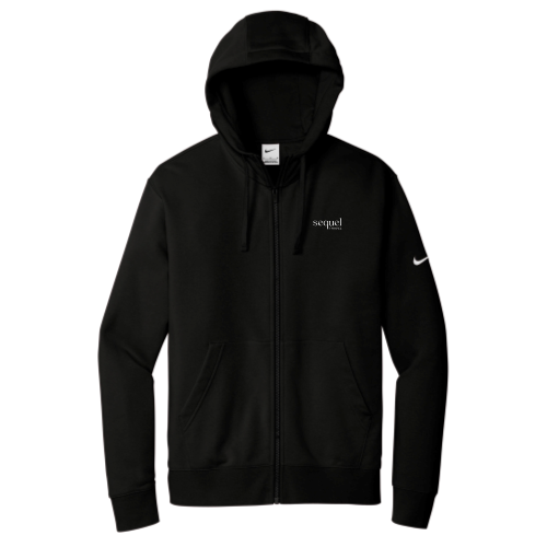 SequelTravel - Nike Club Fleece Sleeve Swoosh Full-Zip Hoodie