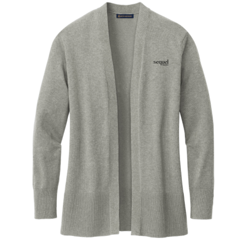 SequelTravel - Brooks Brothers Women's Cotton Stretch Long Cardigan Sweater v2